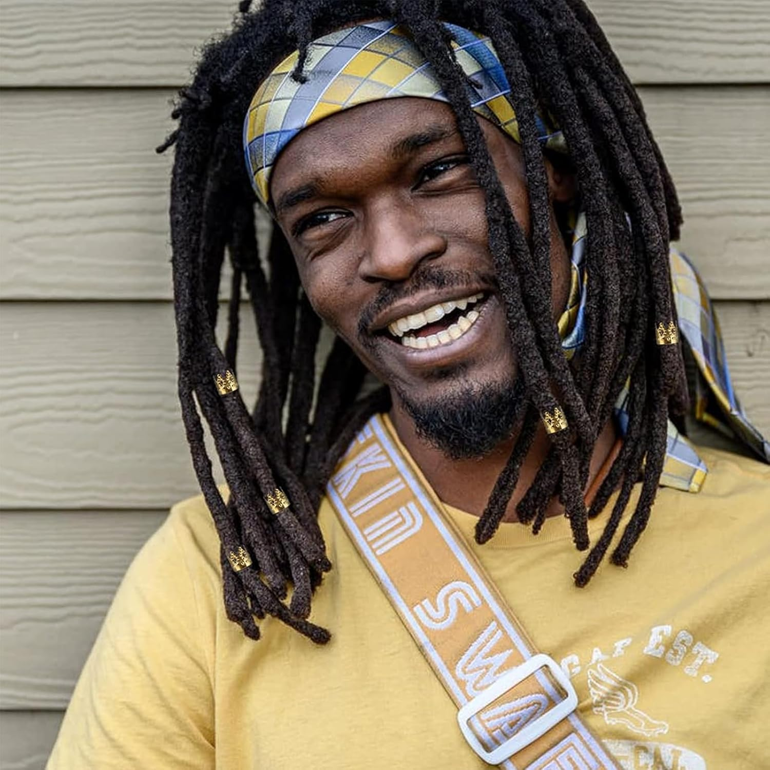 Tavvke 290 Pcs Gold Hair Braid Jewelry Set, Metal Braid Clips, Rings, Cuffs for Dreadlocks, Beards, Extensions and Styling, Hair Accessories for Men, Women, Unisex