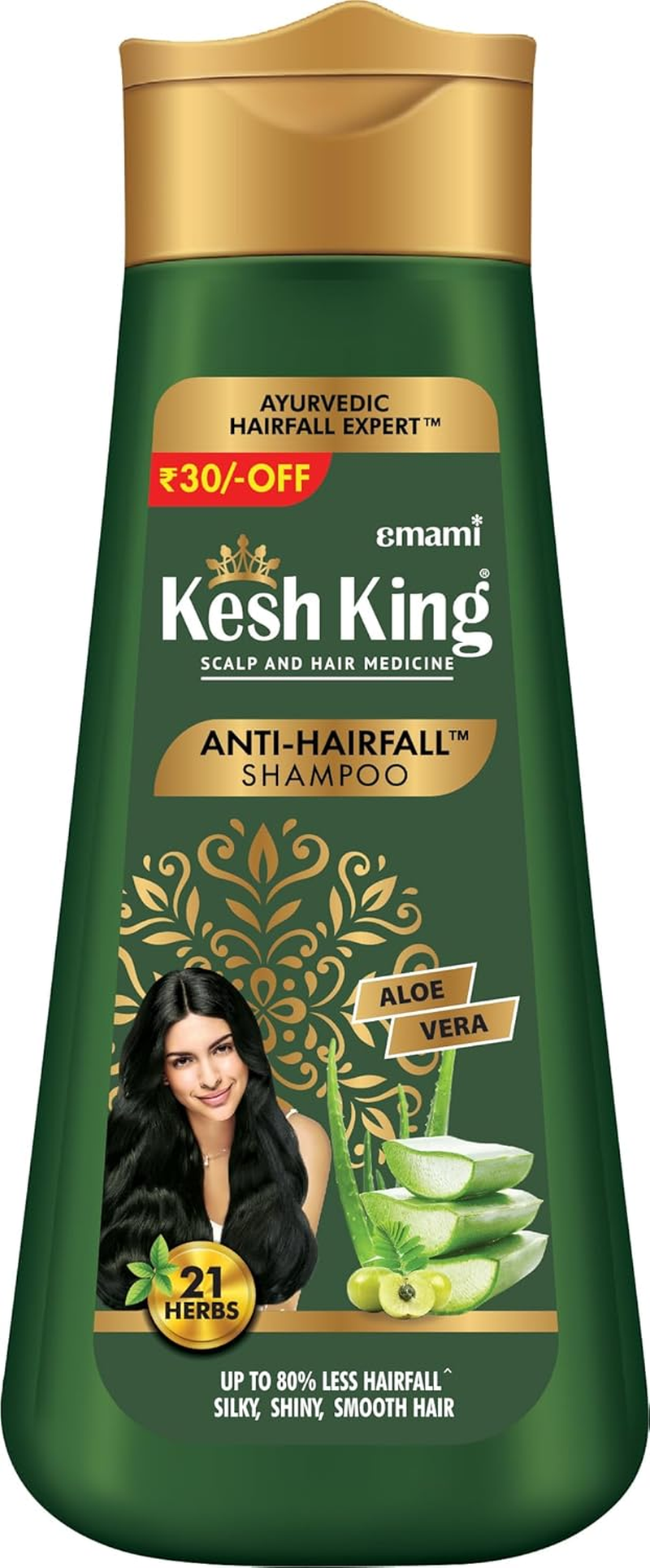Emami Kesh King anti Hair Fall Shampoo-200 Ml image number 1