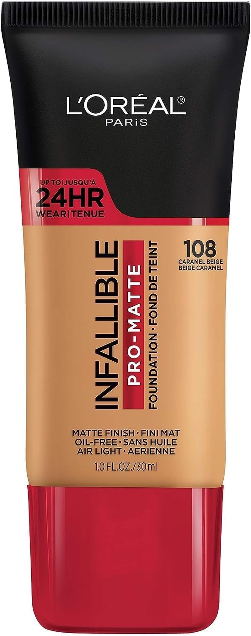 L'Or&eacute;al Paris Infallible Pro-Matte Foundation, Classic Ivory, 1 Fl. Oz.