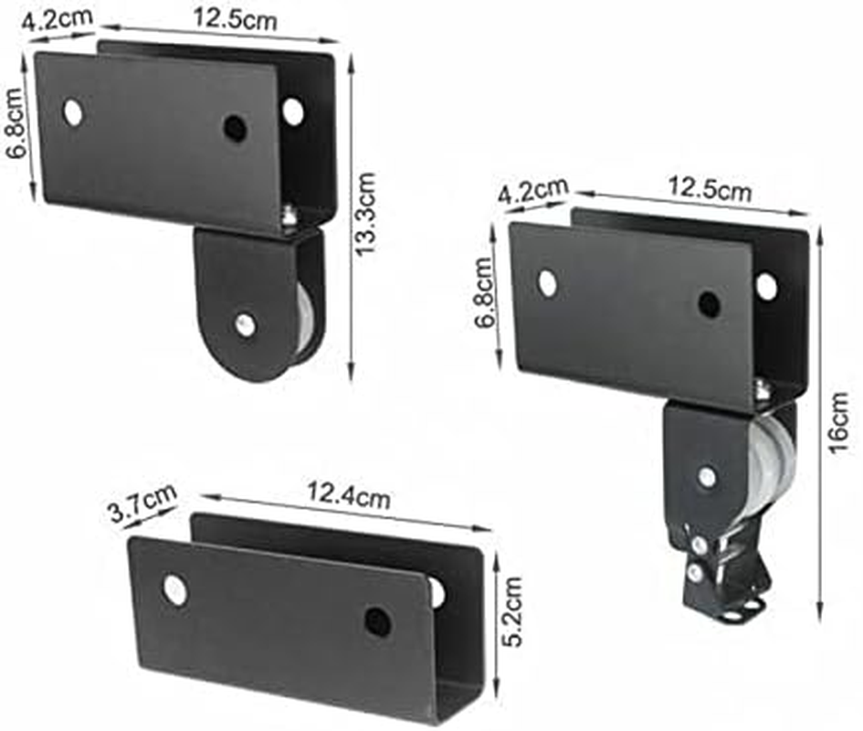 Costcom Kayak Hoist Pulley System Ceiling Bike Lift Garage Storage Rack 125LBS Capacity Bike Lift, Canoe, Paddleboard, & Ladder Ceiling Rack with Safe Lock Mechanism & Rubber Hooks image number 4