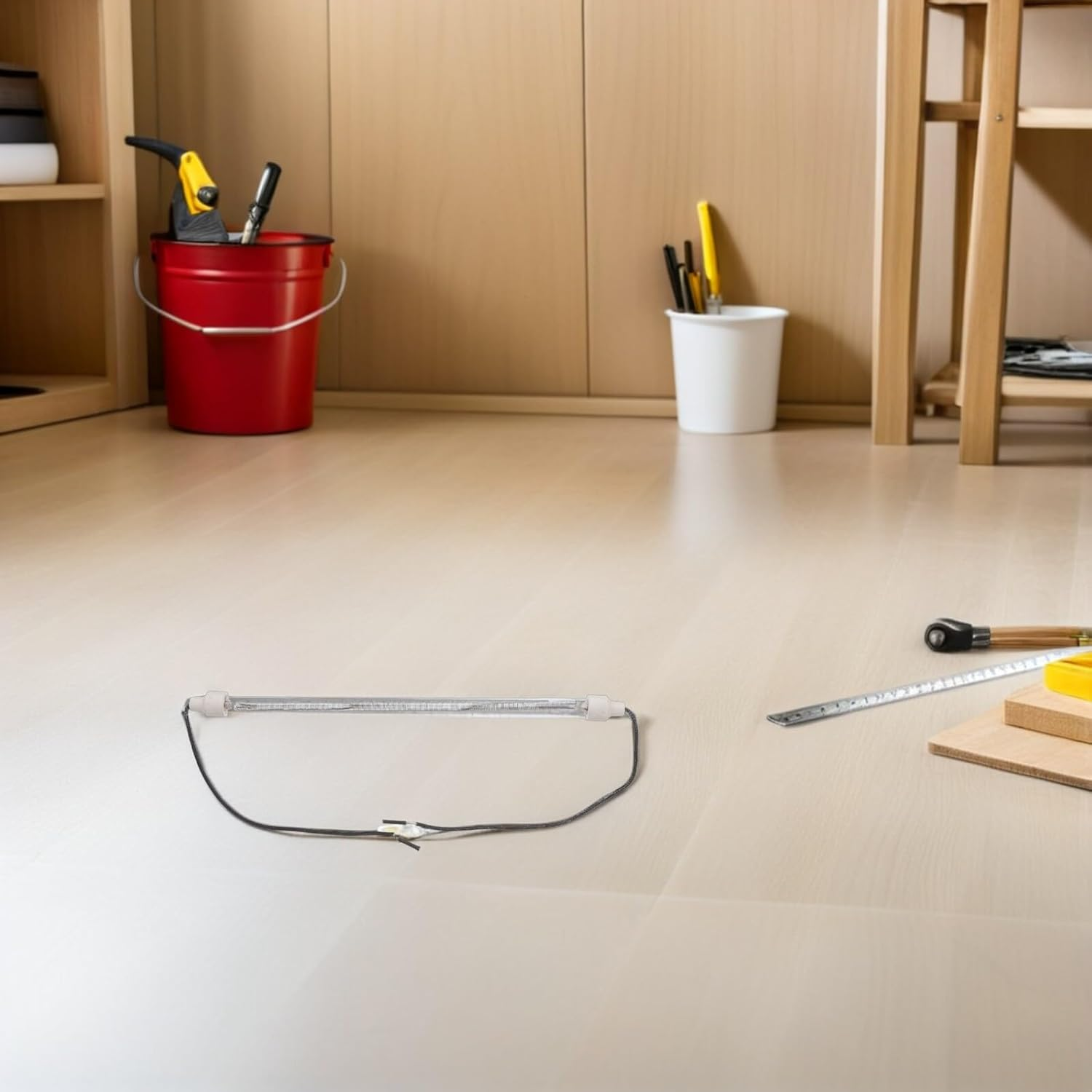 Alasum 4Pcs Heating Lamp Tube Replacement Oven Heating Elements for Chicken Coop Heater Accessories Quick Warmth Stable Temperature Poultry and Kitchen Use image number 2