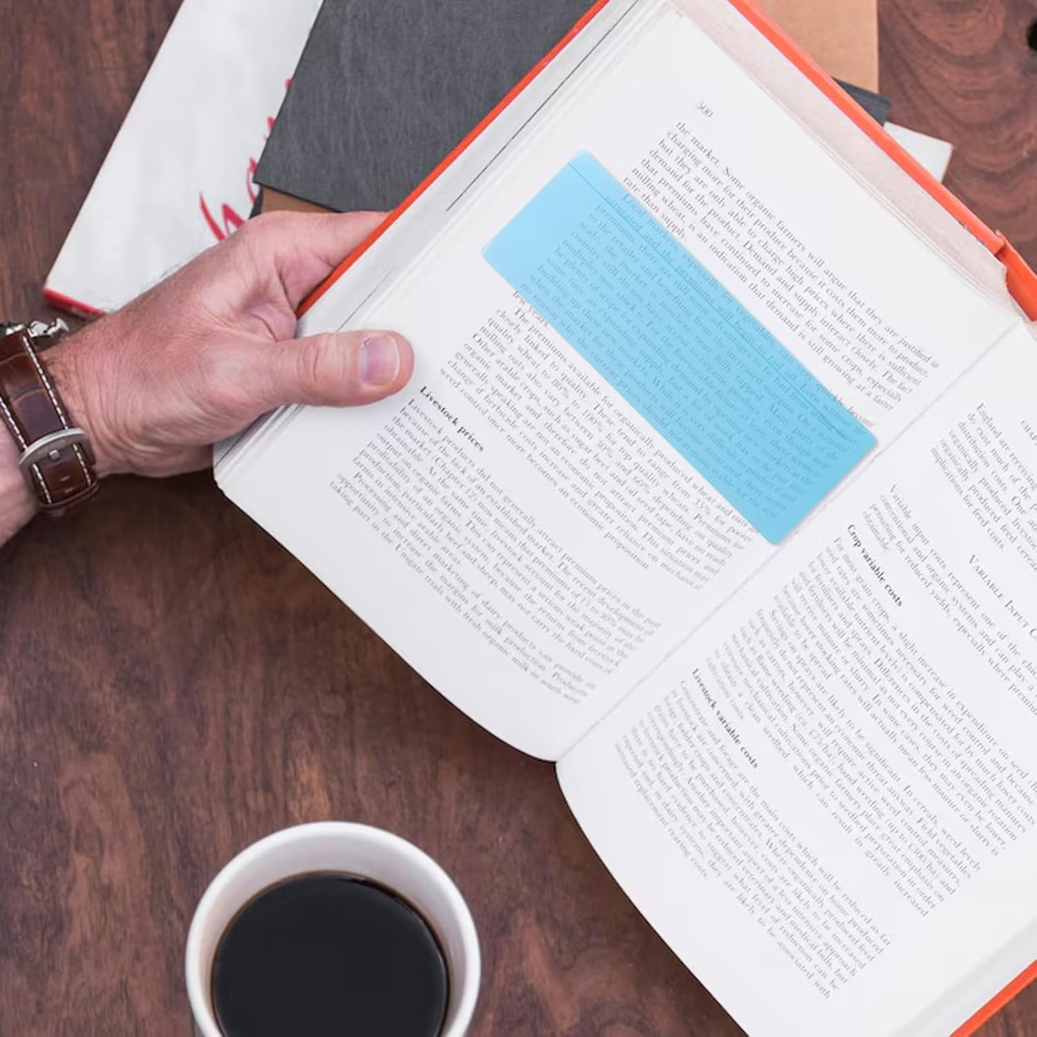 8PCS Coloured Overlays for Reading, Dyslexia Aids with Protective Case, Easy Identification for Dyslexia, ADHD, Irlen Syndrome & Visual Stress image number 1