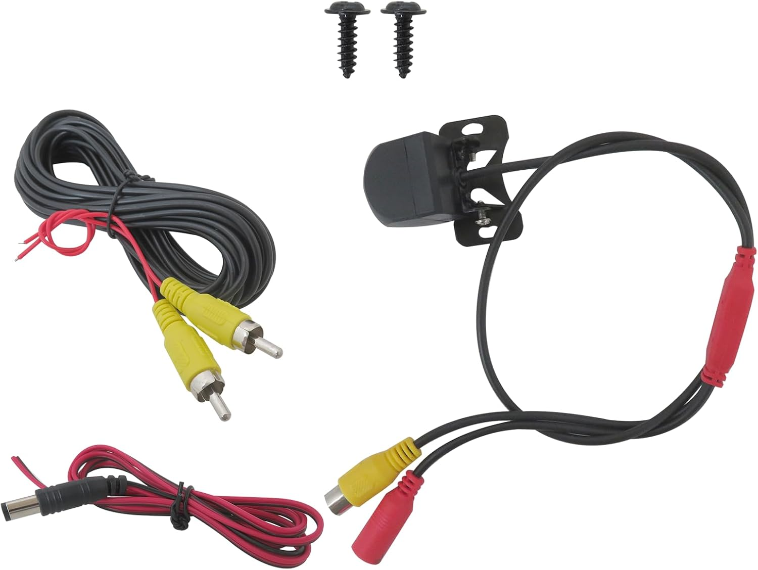 170&deg;Reverse Camera Waterproof Car Rear View Backup Parking Cam HD Night Vision - Black