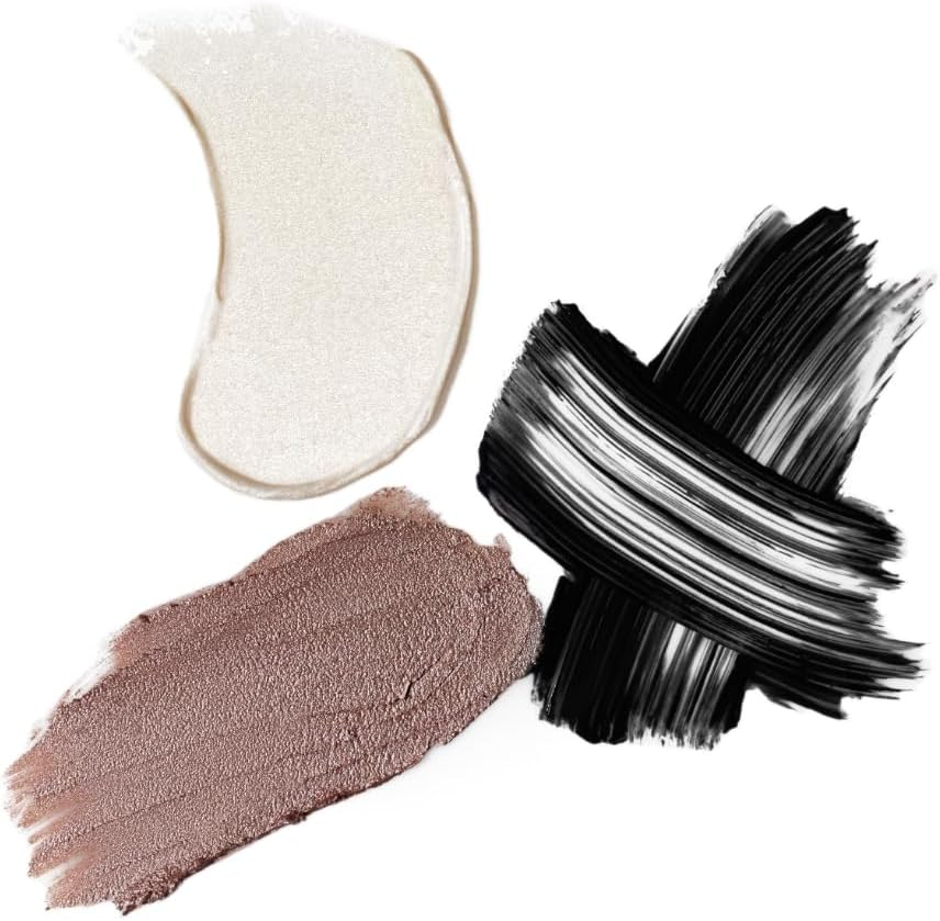 RMS Beauty Shine plus Define Collection for Women 3 Pc 0.28Oz Eyelights Cream Eyeshadow, 0.17Oz Living Luminizer, 0.34Oz Straight up Volumizing Peptide Mascara image number 4