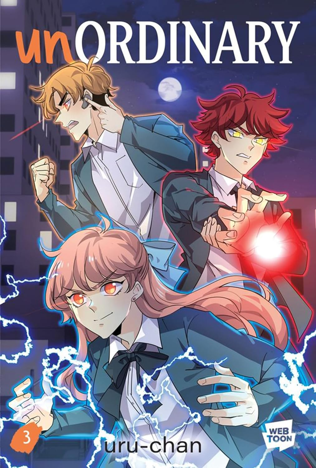 Unordinary Vol. 3: New for 2025, the Third Book of Webtoon&rsquo;S Biggest and Most Popular Action-Packed Supernatural Manga YA Web Comics! image number 3