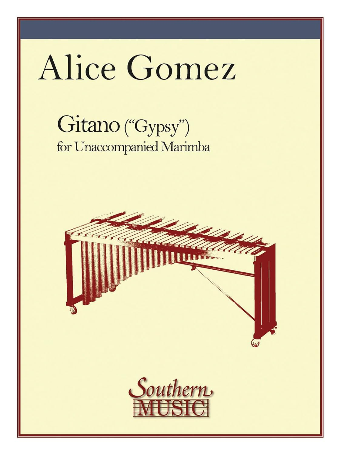 Gitano: Marimba Unaccompanied
