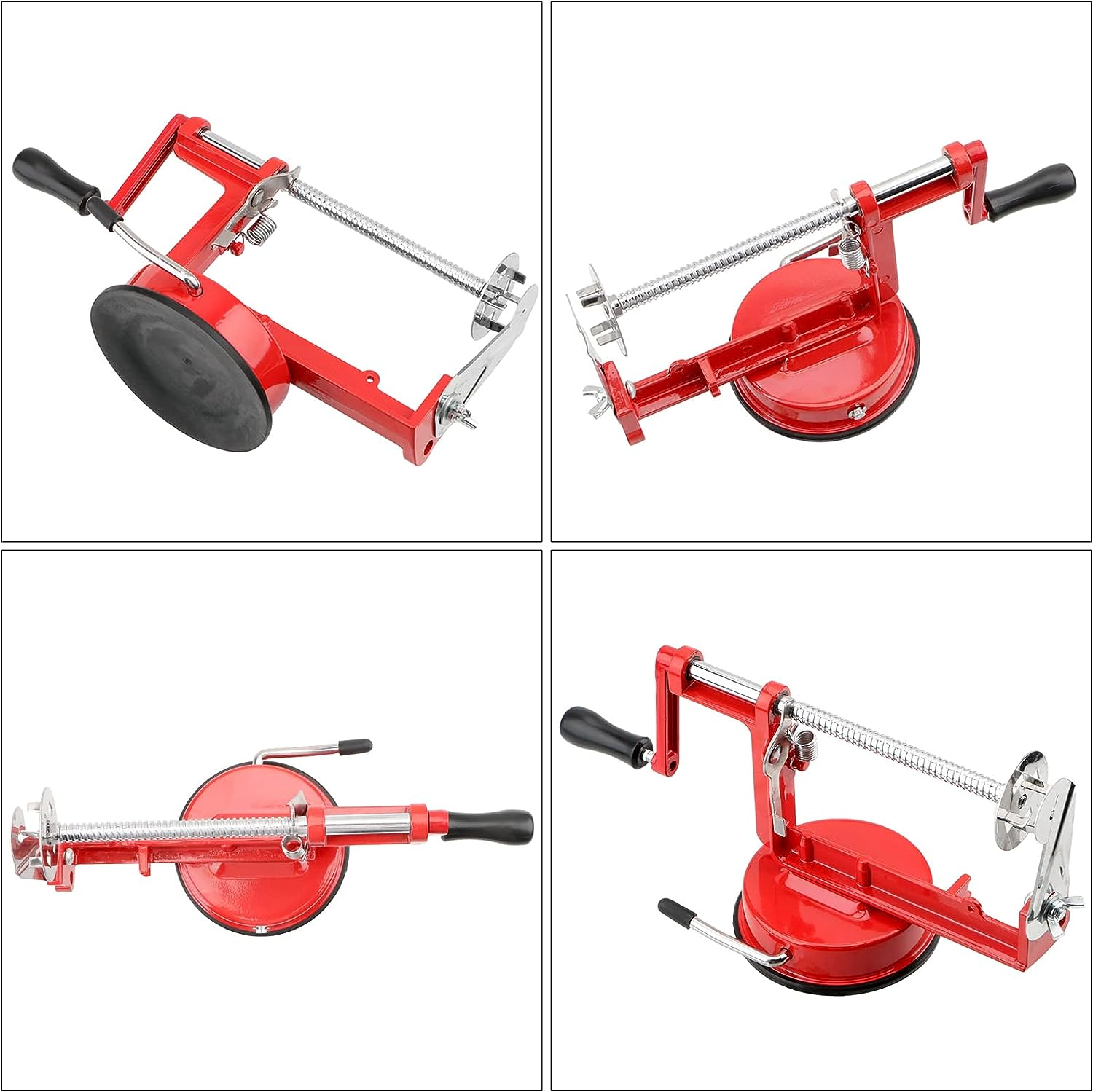 Tornado Potato Spiral Cutter, Stainless Steel Manual Potato Spiral Twister, Incisive Time Saving Vegetable Cucumber Slicer for Kitchen Cooking image number 1