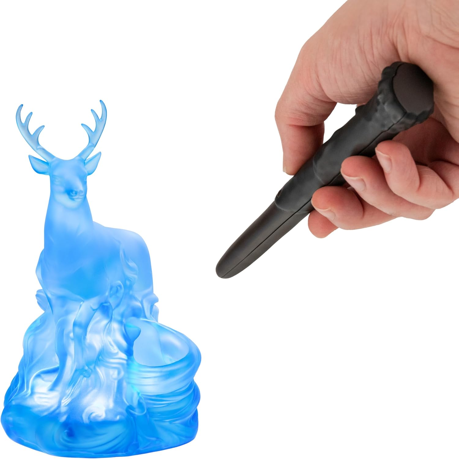 Paladone Harry Potter Deer Patronus Light with Wand Remote Control, Officially Licensed Wizarding World Merchandise, Battery Powered Collectible Gift, Home D&eacute;cor image number 4
