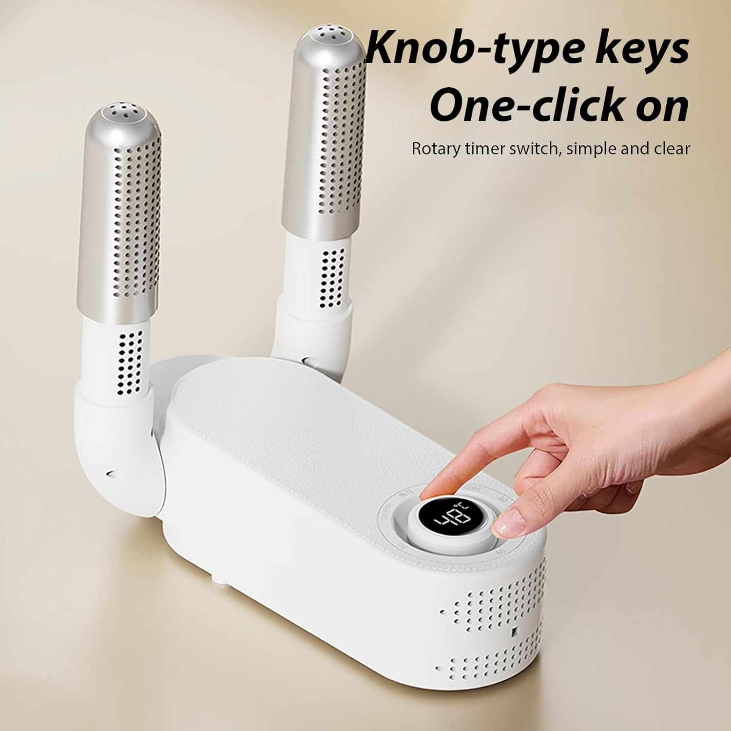 Shoe Dryer, Intelligent Electric Boot Dryer Machine, Safeguards Your Shoes with Single Key Drying, Constant Temperature Shoes Drying Tool for Winter Boots, Socks, Work Boots, Sports Shoes, and Gloves. image number 5