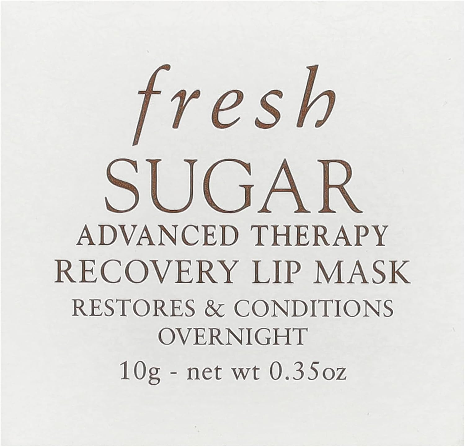 Sugar Advanced Therapy Recovery Lip Mask by Fresh for Women - 0.35 Oz Lip Mask image number 5