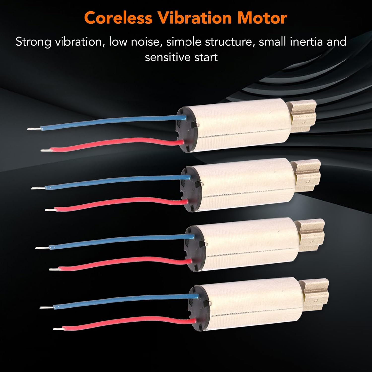 Low Noise, Strong Vibration Coreless Vibration Motor, Vibration Motor, Home Shaker Table for Portable Smart Bracelet Toy Devices image number 3