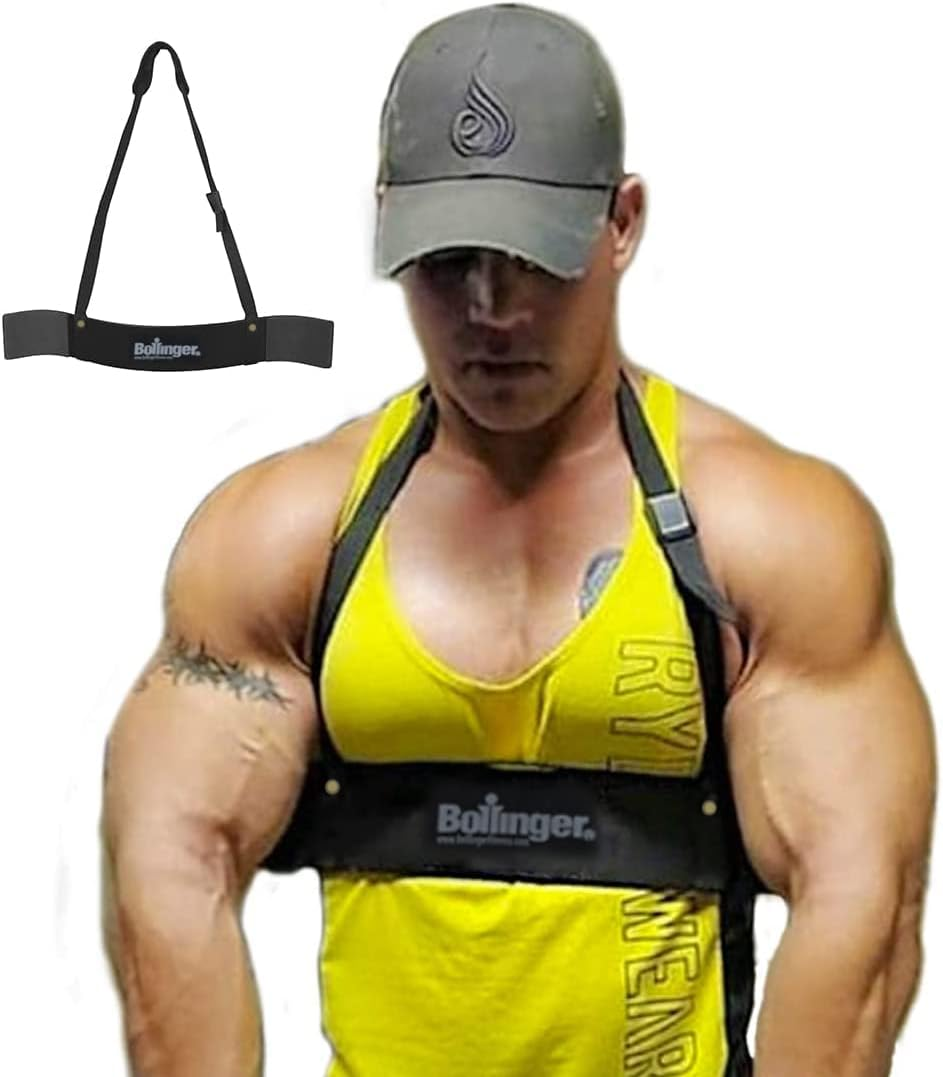 Sports Arm Blaster for Biceps & Triceps Dumbbells & Barbells Curls Muscle Builder Bicep Isolator for Big Arms Bodybuilding & Weight Lifting Support for Strength & Muscle image number 5