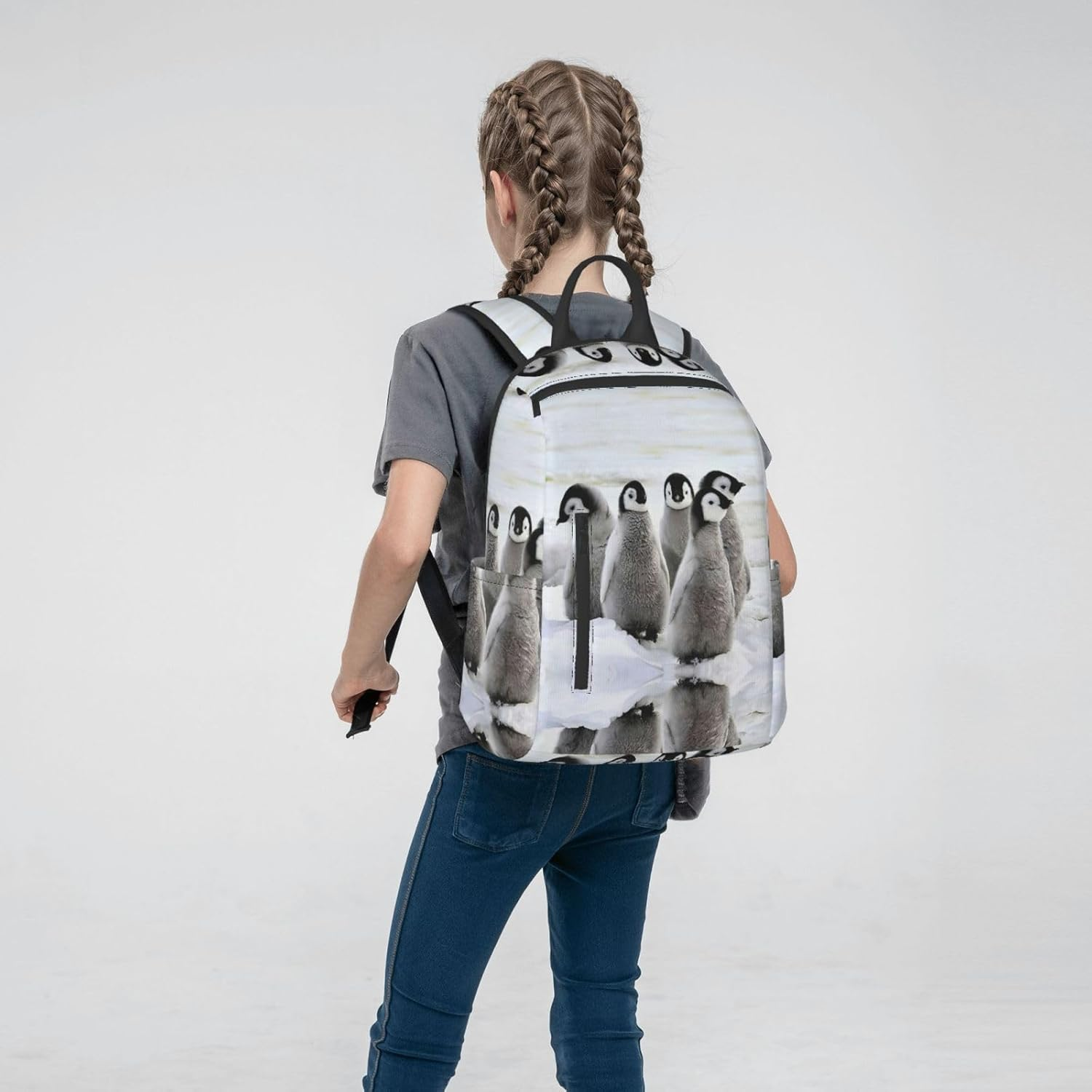 Edwal Flock of Birds Print Computer Backpack College Stylish Casual Laptop Bag for Travel/Business/Women/Men - England Symbols image number 6