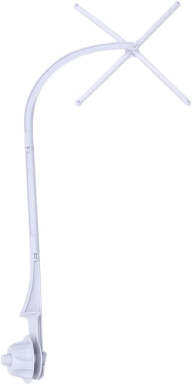 Kisangel 66Cm Baby Crib Mobile Arm Holder White Universal Baby Crib Musical Mobile Toy Holder for Nursery and Infant Bed Accessories image number 2