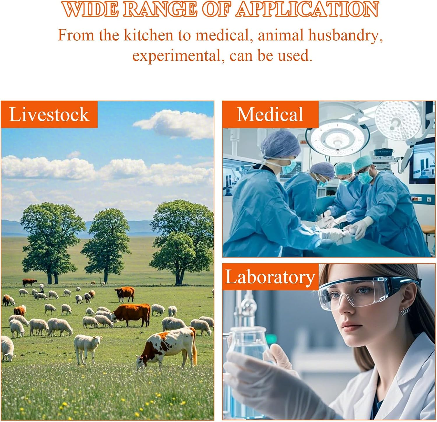 Disposable Rear Livestock Gloves Long, Clear Plastic Glove, Cleaning Protection plus Long Glove, Home Kitchen Factory Farm Work, Animal Inspection Long Arm Gloves (50 Sets ） image number 1