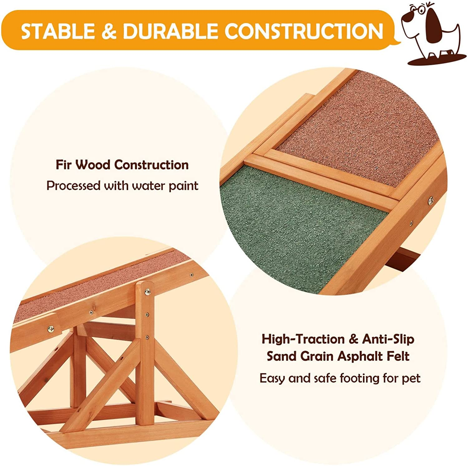 Pet Seesaw Dog Agility Outdoor Cat Obedience Training Puppy Sports Agility Outdoor Play Equipment Wooden image number 3