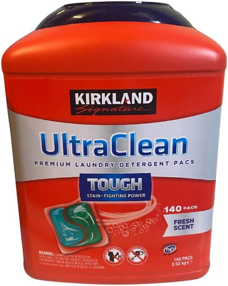Kirkland Signature Laundry Detergent 140 Pacs