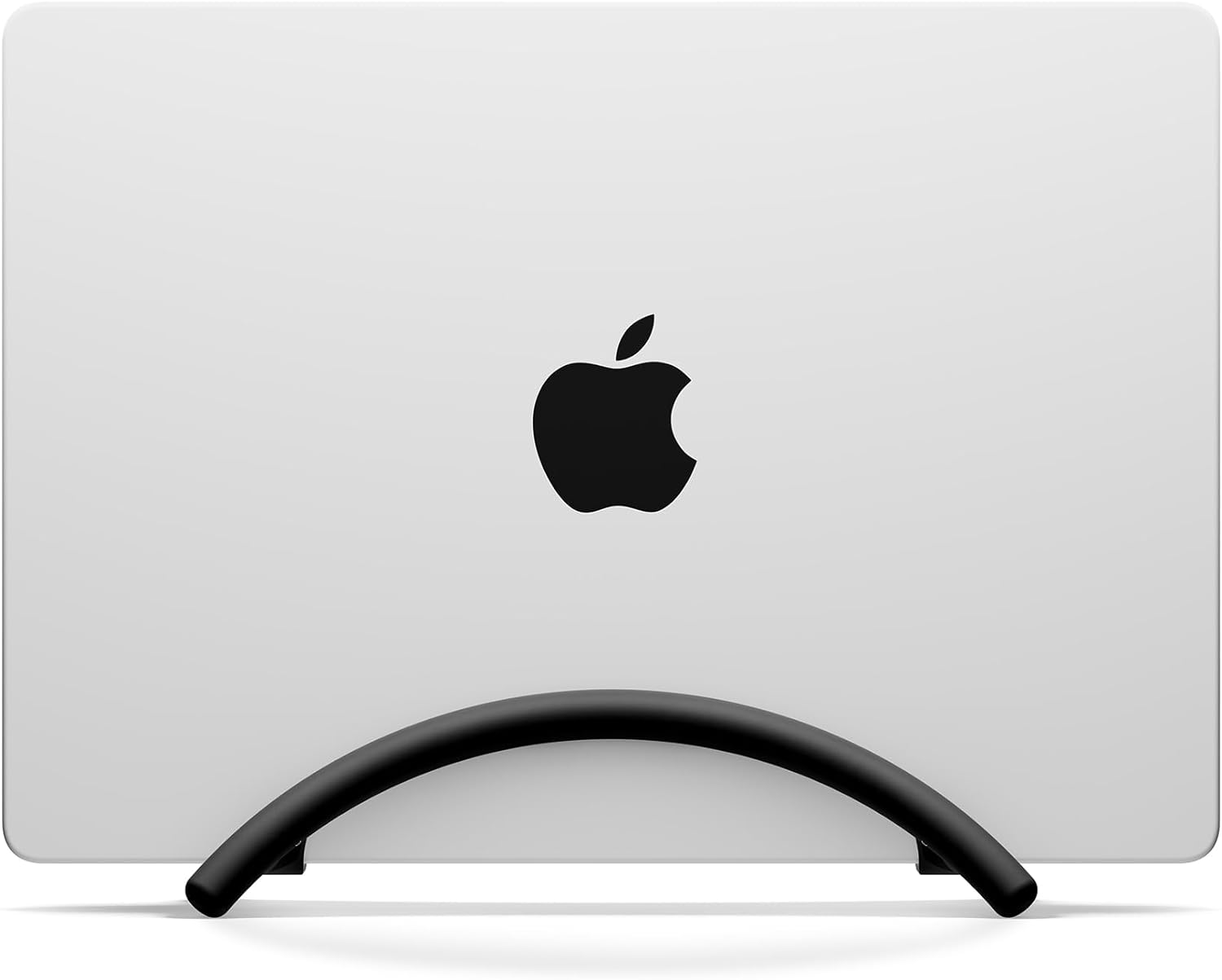 Twelve South Bookarc Flex | Space-Saving Vertical Stand to Organize Work & Home Office for Apple Macbooks/Laptops, Black