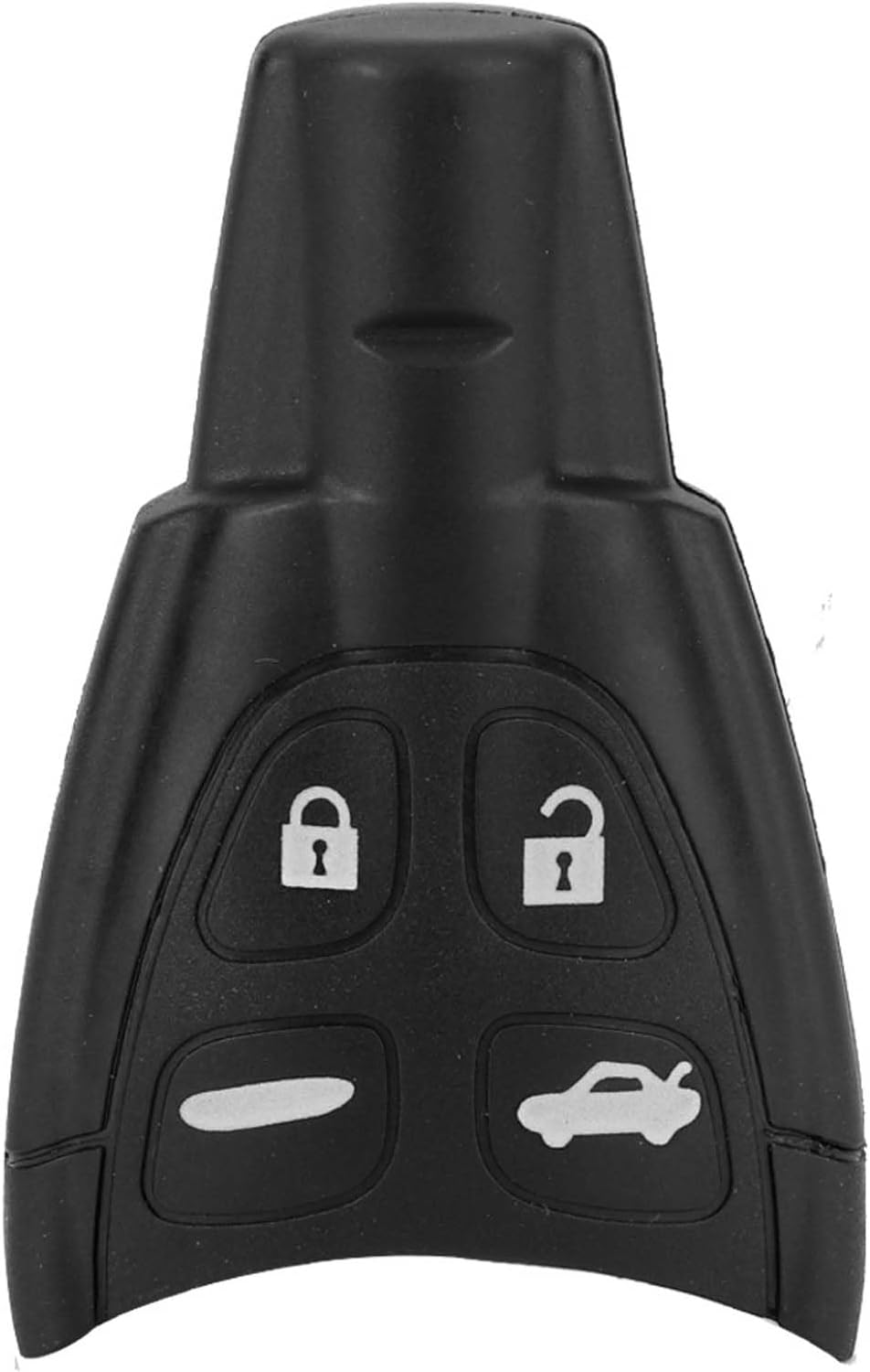 Car Key Shell Black 4 Buttons Long Service Life Fit Fit for Saab 93 95 Directly Replace image number 1