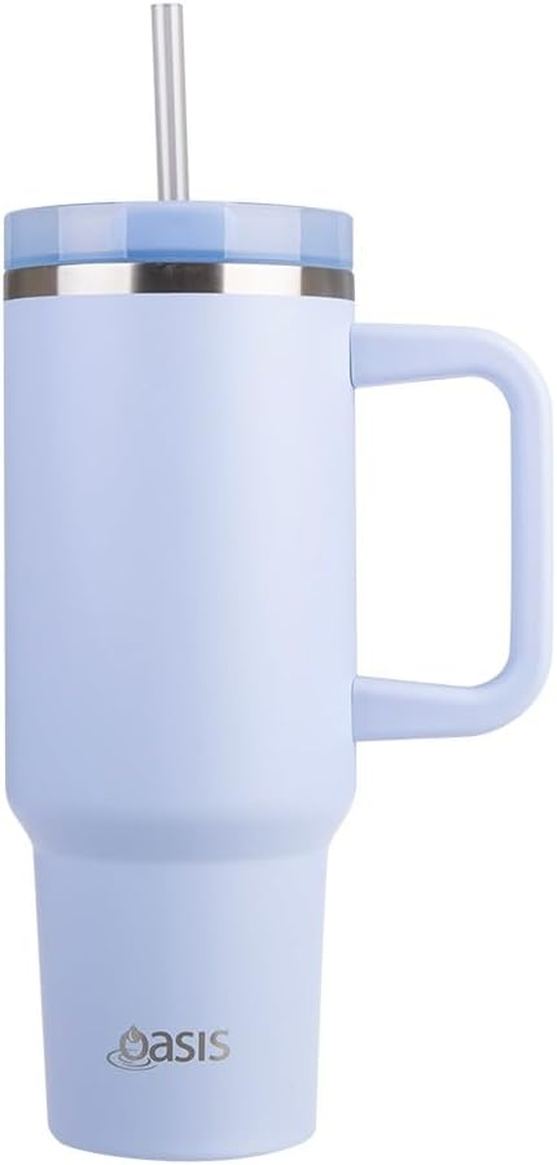 Oasis Stainless Steel Double Wall Insulated 'Commuter' Travel Tumbler 1.2 Litre - Orchid