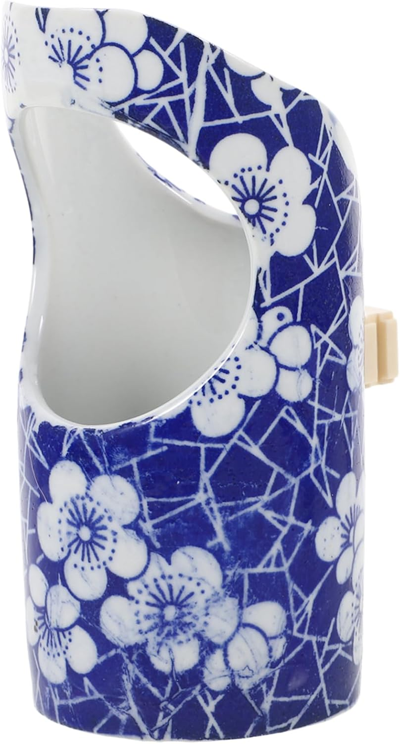 VILLFUL Anti-Swing Bird Food Cup Bird Food Dispenser Bird Feeders Outdoor Bird House Feeder Ceramic Bird Feeder Parrot Food Container Parrot Food Cup Bird Feeder Outdoor Garden Re-Usable