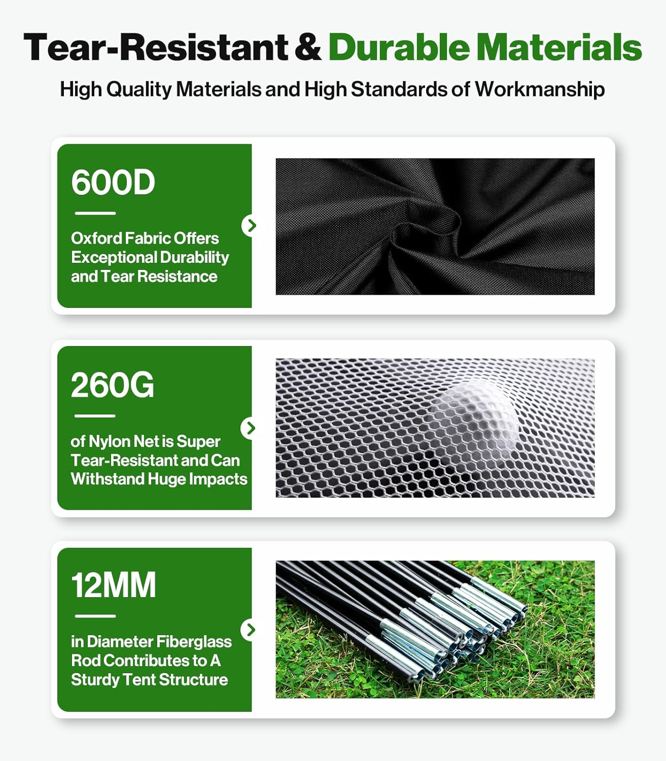 10 X 7Ft Golf Hitting Practice Net: Backyard Driving, Indoor & Outdoor Chipping Training Net with Mat, Targets & Balls, Ideal Gifts for Him, Men, Dad, Husband, Grandpa, Boys, Golfers image number 1