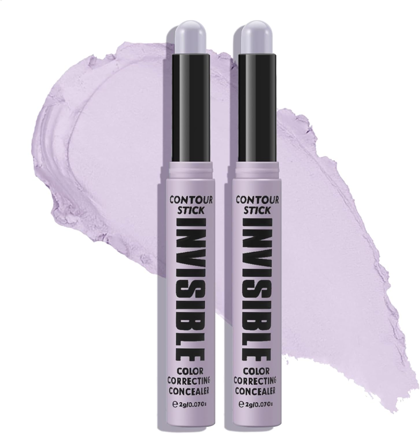 Boobeen Concealer Stick, Color Correcting under Eye Concealer, Matte Creamy Concealer for Natural Flawless Finish, Hydrating and Non-Greasy