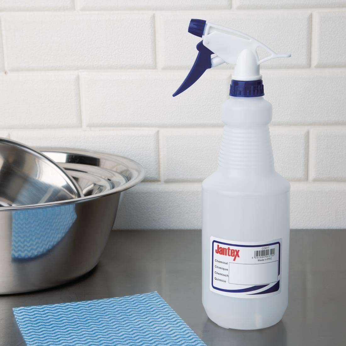 Jantex Colour-Coded Trigger Spray Bottle, Blue, 750 Ml Capacity image number 1