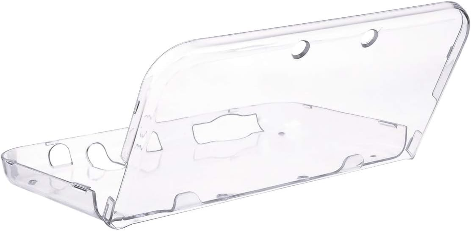 New 3DS XL Case - Ultra Clear Crystal Transparent Hard Shell Protective Case Cover Skin for New 2015 Nintendo 3DS XL LL - [New Modified Hinge-Less Design] image number 1