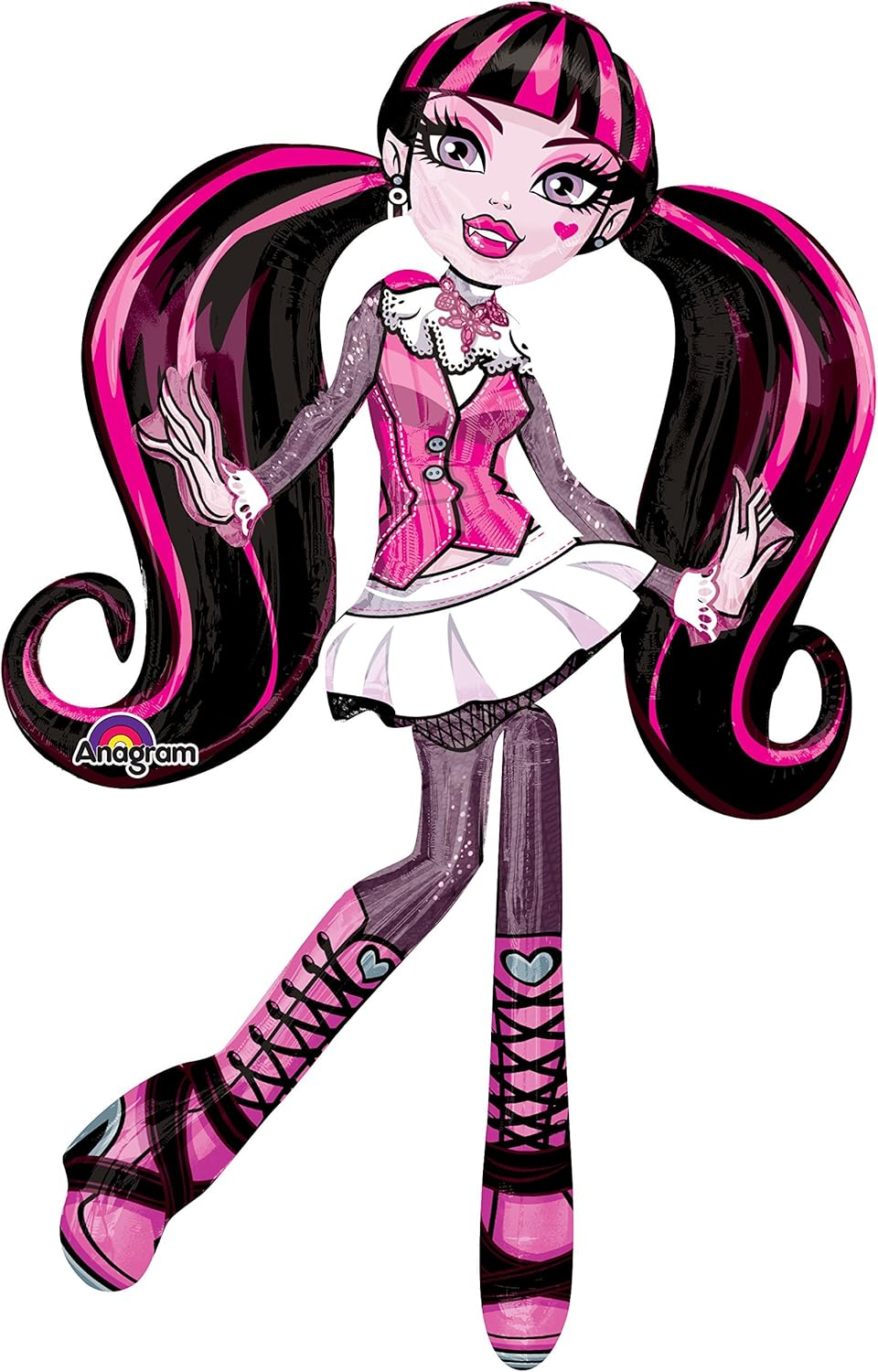 Anagram International Draculaura Air Walker, Multi-Color
