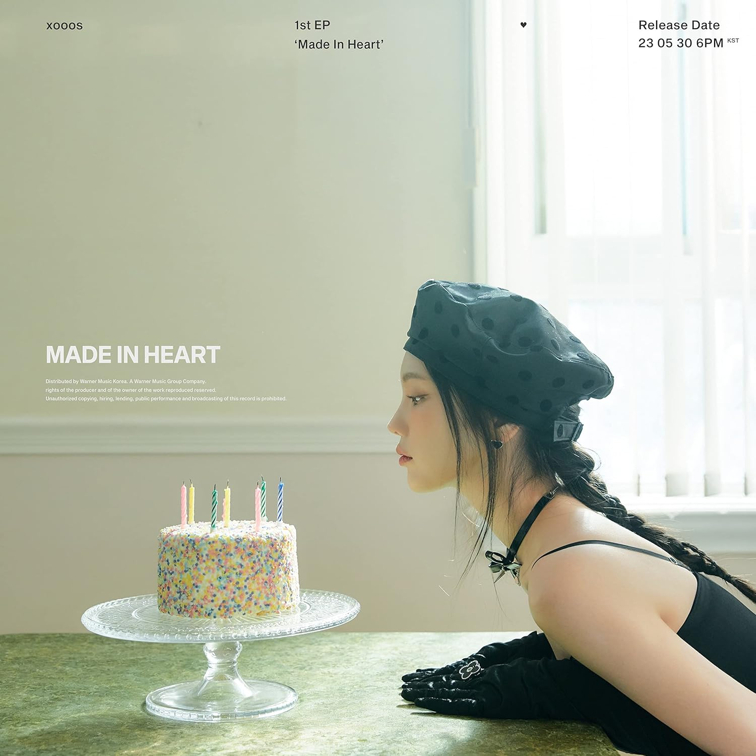 Xooos Made in Heart EP Album Cd+Photobook+Tracking Sealed