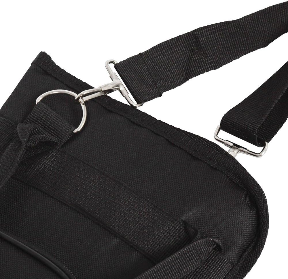 Drumstick Gig Bag, 600D Water-Resistant Drum Sticks Gig Bag Oxford Cloth Handy Strap Gripped Handle Pocket 5Mm Cotton Padded