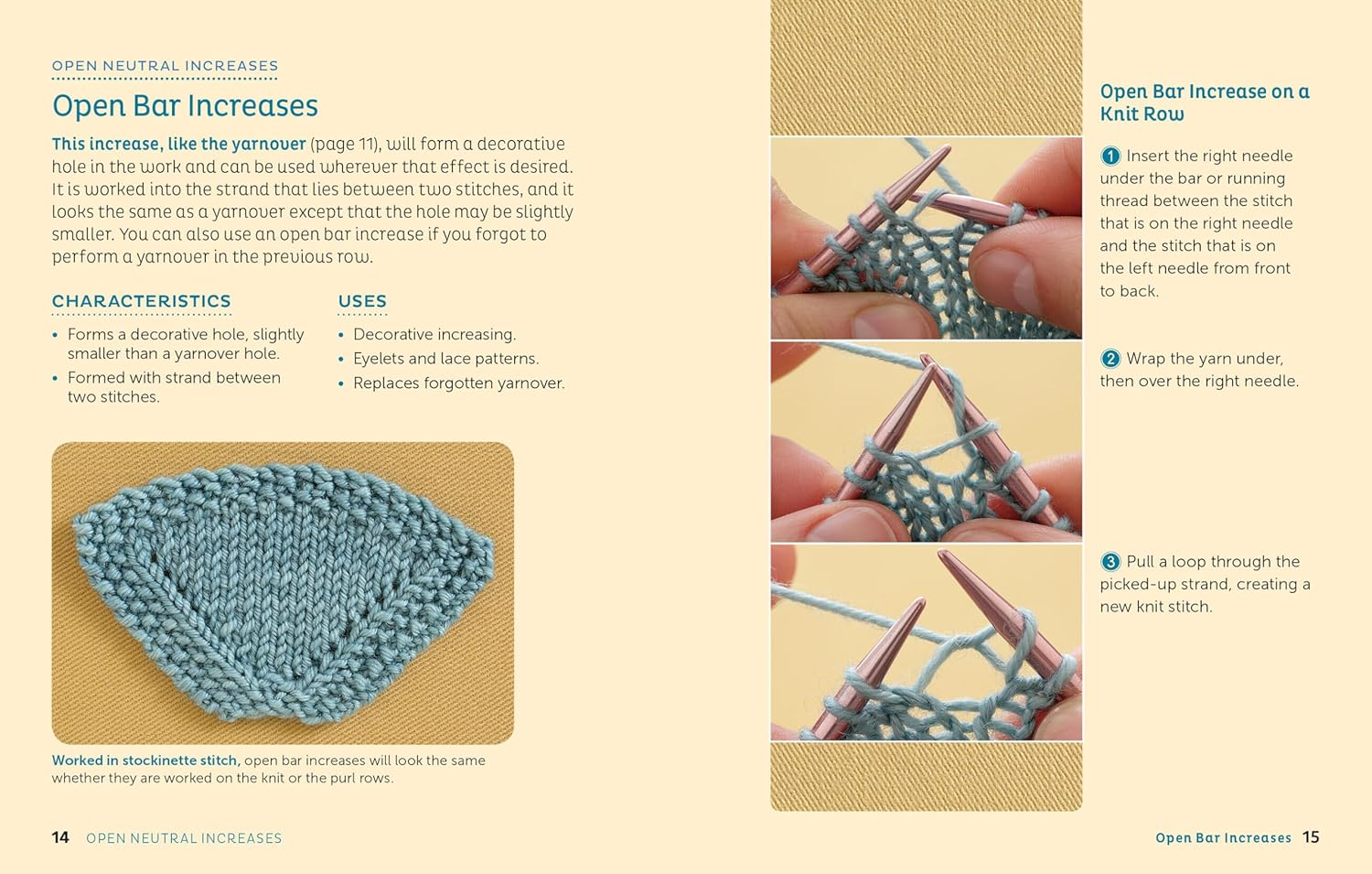 Increase, Decrease: 99 Step-By-Step Methods; Find the Perfect Technique for Shaping Every Knitting Project image number 1