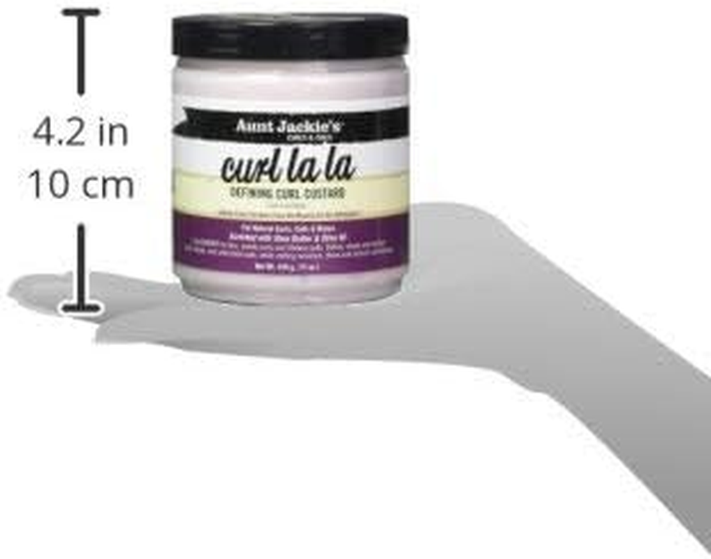Aunt Jackie'S Curls & Coils Curl La La Defining Curl Custard Cream 426G image number 2