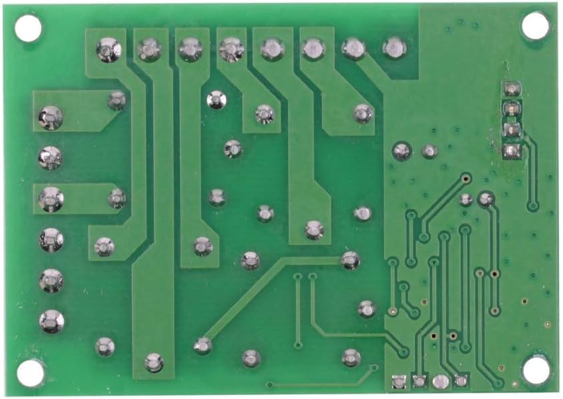 DC 12V 10A Relay Remote Control Switch, 433Mhz 4 CH Universal Remote Control Momentary Wireless Switch for Wireless Control and More image number 6