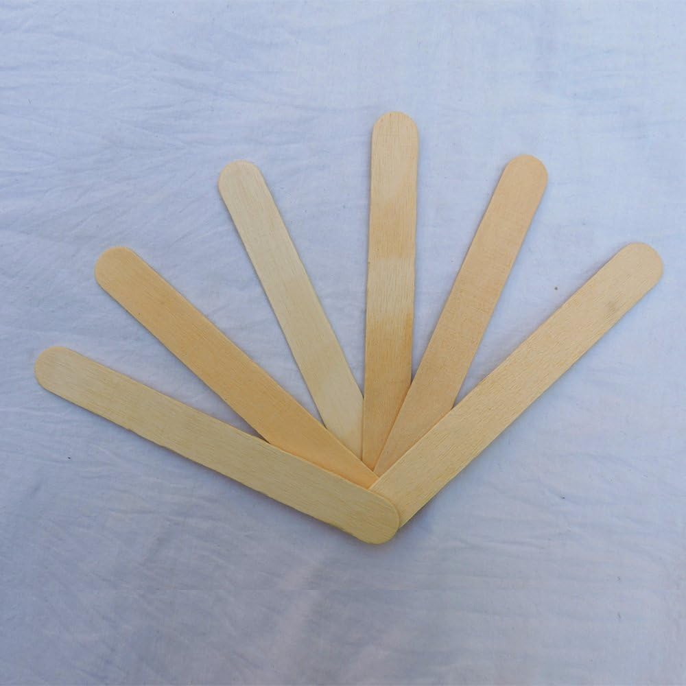 Healthgoodsau - Non-Sterile, Wooden Tongue Depressor for Adults (5.9 Inches) | Wooden Tongue Blade, Non-Sterile (Pack of 90) image number 2