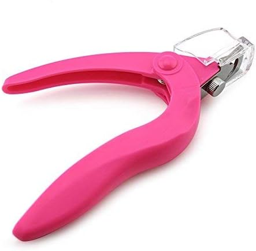 KADS 1PCS Black Acrylic Nail Clippers Professional False Nail Cutter Nail Tip Cutter Acrylic UV Gel Fake Nail Tips Clipper Trimmer Manicure Tool (Black)