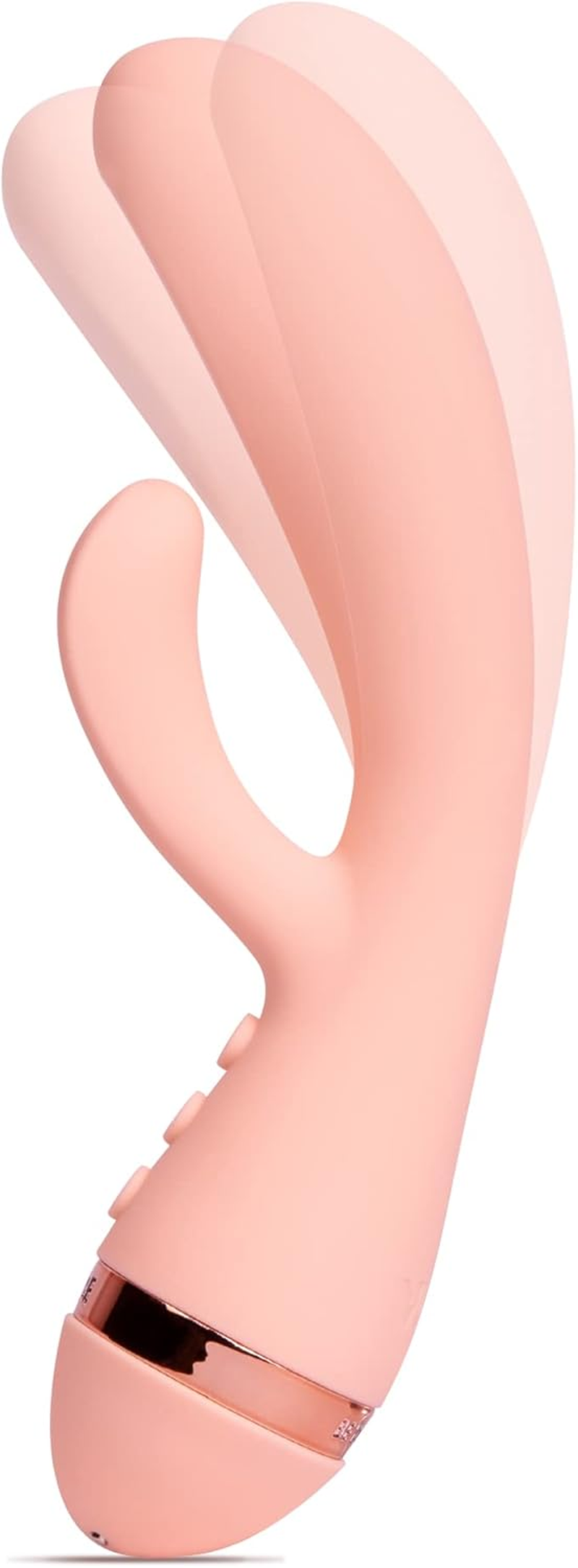 VUSH the Muse Rabbit Vibrator for Women - Flexible External Clitoral Vibration, Swaying Internal Arm, Waterproof, Rechargable (Pink) image number 1