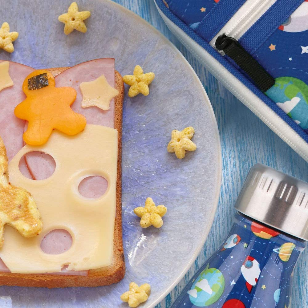 Sachi 'Style 225' Insulated Junior Lunch Tote - Outer Space image number 4