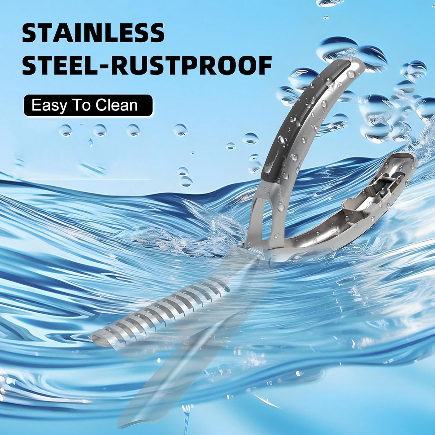 Leanockesa Rib Membrane Remover Stainless Steel Tool,Ergonomic Design for Easy Membrane Removal, Rib Prep Tool Membrane Remover,Bbq Accessories image number 5