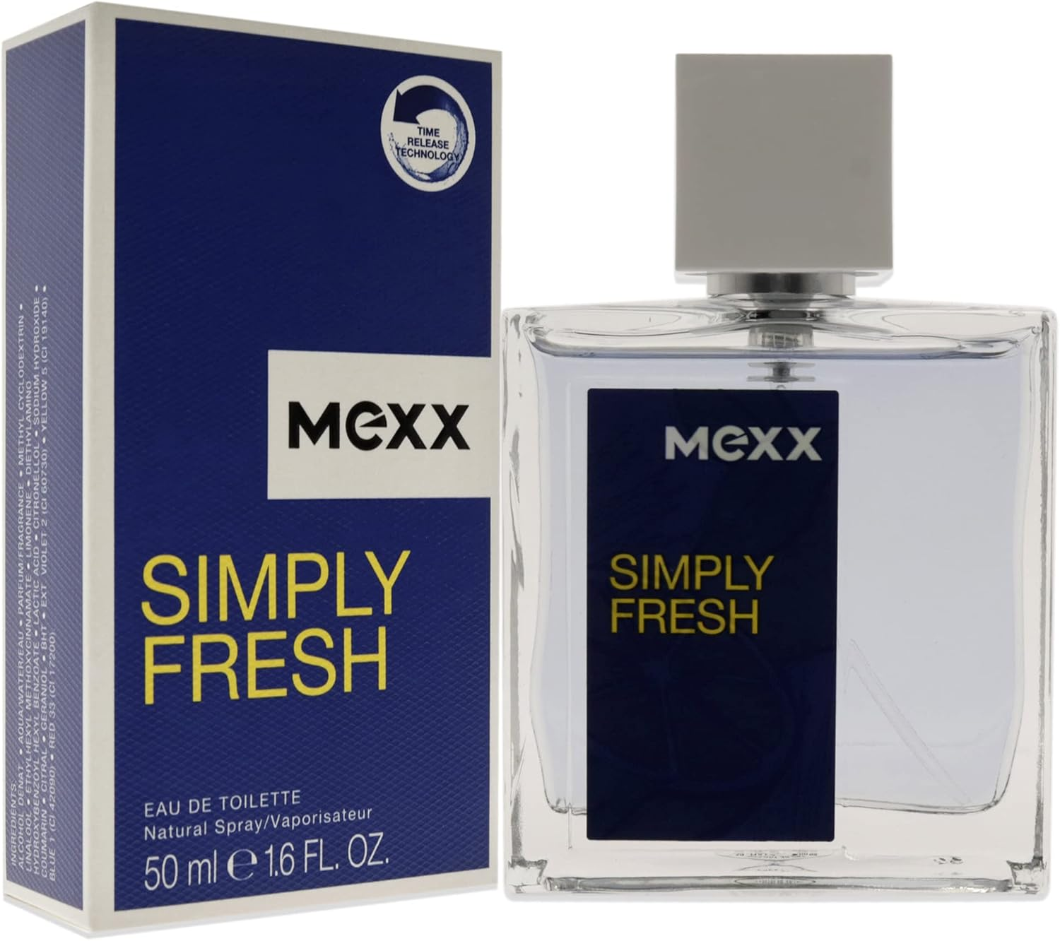 Mexx Simply Fresh for Men 1.6 Oz EDT Spray image number 2