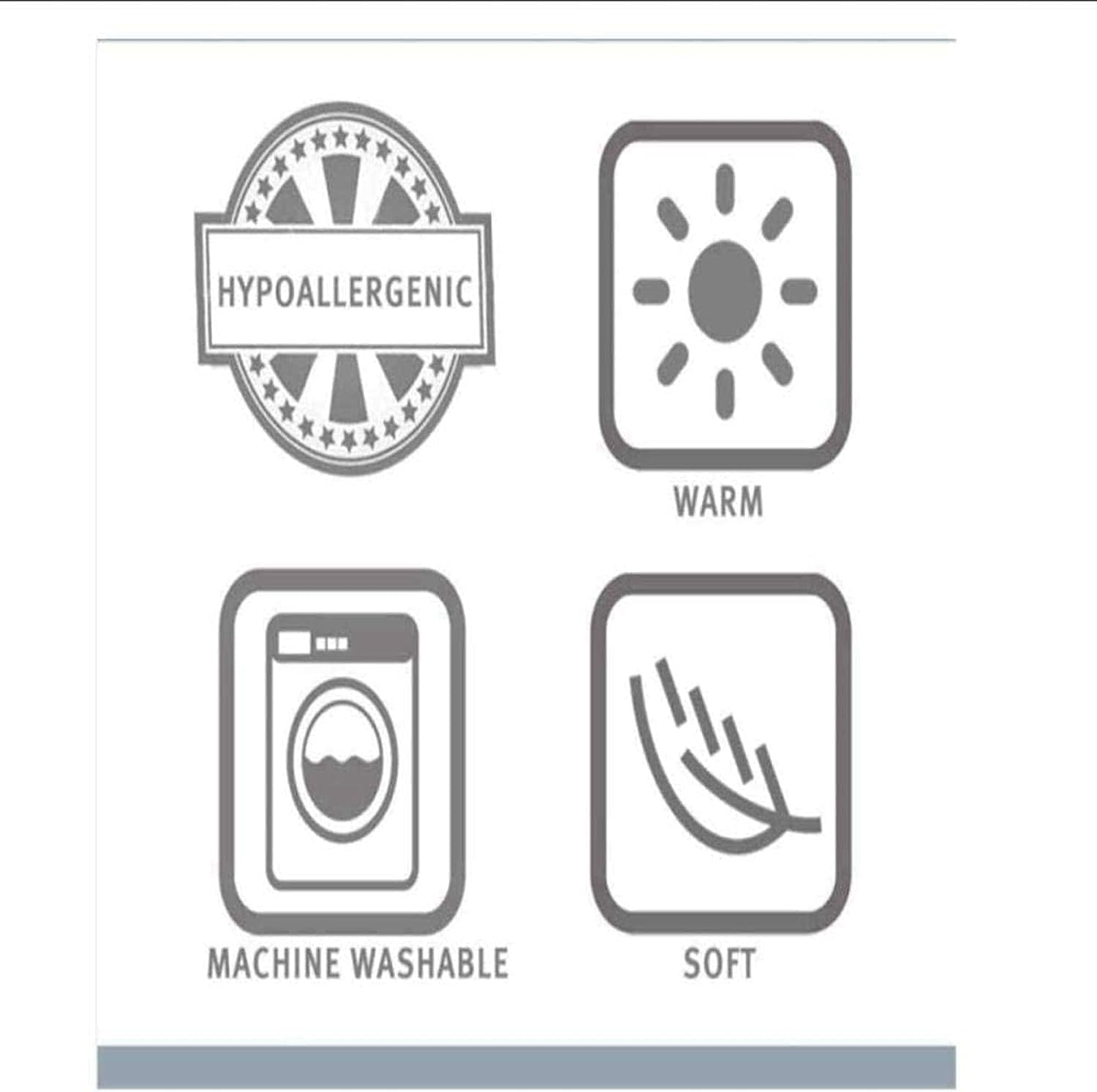 CXYXHW Horse Motif Duvet Cover Set, 3D Horse Microfibre Bedding Sets 3-Piece with Zip and Pillowcase, Animal Motif Bedding Set for Children, Teenagers (200 X 200 Cm) image number 2