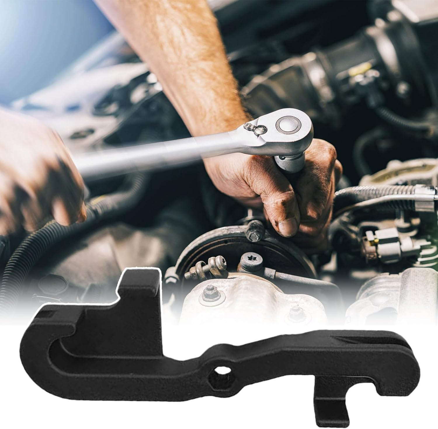 Brake Pipe - Manual Heavy Hose Clamp Bender | Metal Brake Line Forming Tool, Tube Repair Equipment, Car Maintenance Supplies, Tool to May image number 4