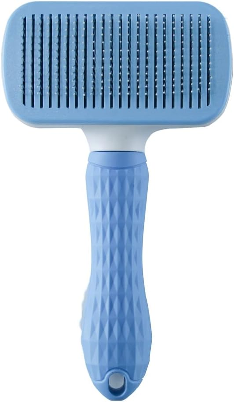 Pet Comb Automatic Hair Removing Comb Dog Cleaning Comb Cat and Dog Needle Comb Pet Cleaning Pet Brush Pet Massage Pet Massage Comb Automatic Retractable Comb image number 5