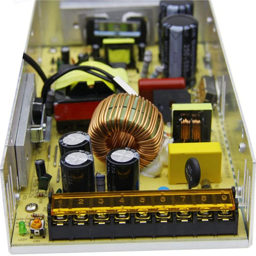 MEOXPAZ DC 12V 20A 240W Power Supply Transformer Switch AC 110V / 220V to DC 12V 20Amp Switching Adapter Converter LED(20A) image number 5