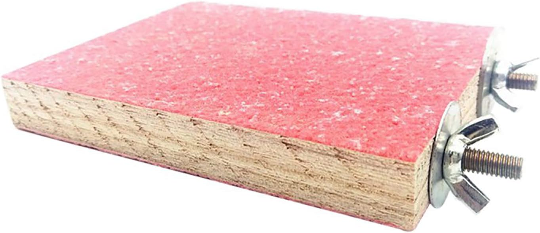 Tooloflife Bird Perch Stand Platform Toy, Natural Wood Playground Paw Grinding for Toys Parrot Parakeet Chew Toy 5PCS image number 1