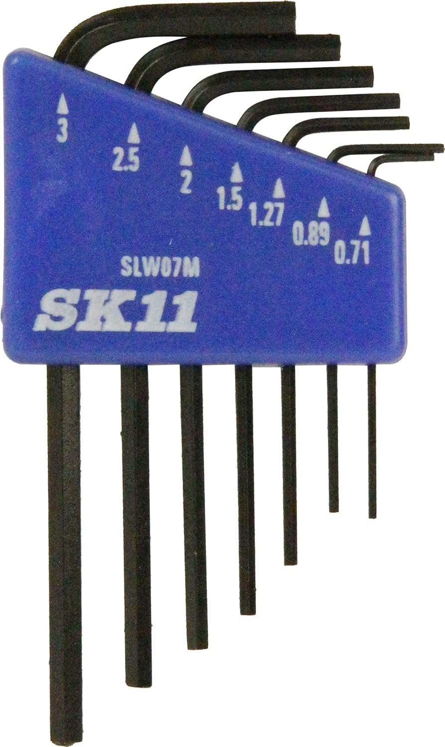 SK11 SLW07IM Micro Hex Wrench Set, 7 Pieces, Inch Size image number 5