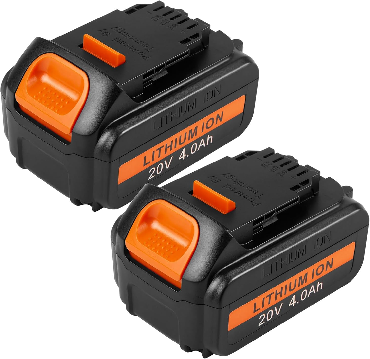 Lithium-Ion Battery 4000Mah Replacement for Dewalt 20V XR DCB200 DCB205 DCB184 DCB182 DCB200 DCB180 Cordless Drill Tool Batteries Pack image number 3