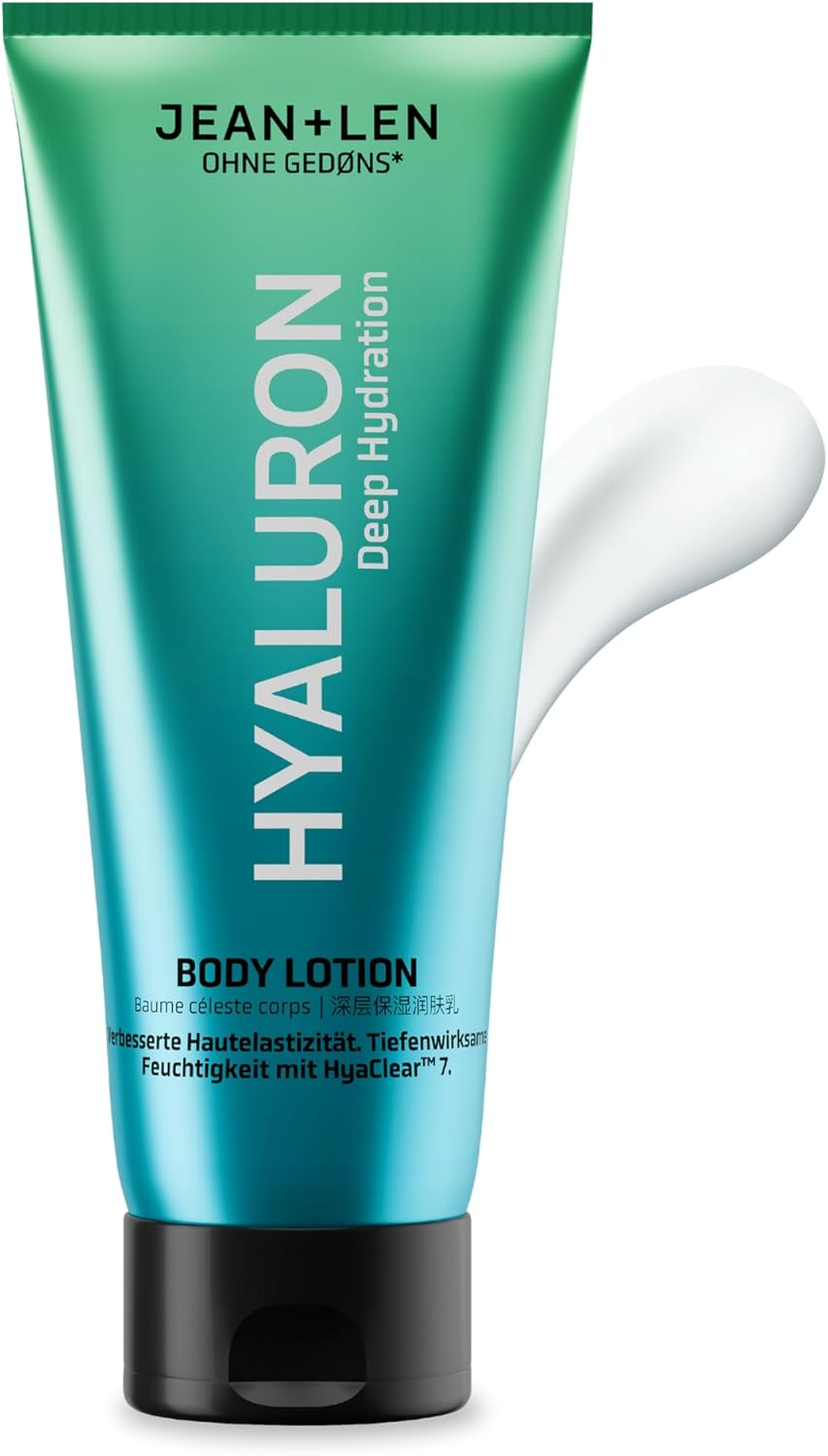 Jean & Len Body Lotion Hyaluron, Deeply Moisturises, Provides a Smooth and Plump Skin Complexion, Suitable for All Skin Types, No Parabens & Silicones, Vegan, 200 Ml image number 2
