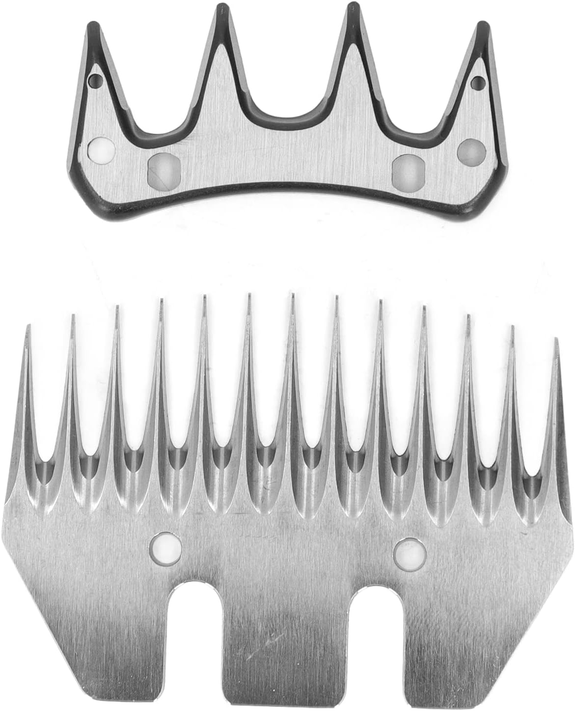 Sheep Shears Replacement Blades, 13 Tooth Sheep Shears Blades Professional Steel Clipper Blades Efficient Electric Wool Comb Cutter for Grooming Goats, Lambs, Llamas, Alpacas image number 4